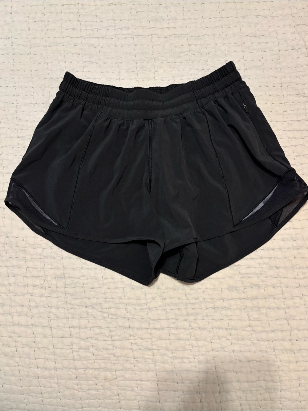 🖤SALE🖤Lululemon Athletics Black Hotty Hot  Short with Elastic Waist